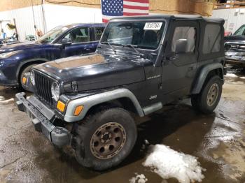  Salvage Jeep Wrangler