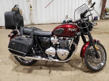  Salvage Triumph Motorcycle Bonneville