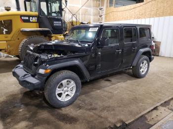  Salvage Jeep Wrangler