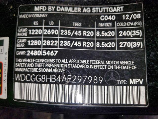 Mercedes-Benz GLK 350 4matic Image 12