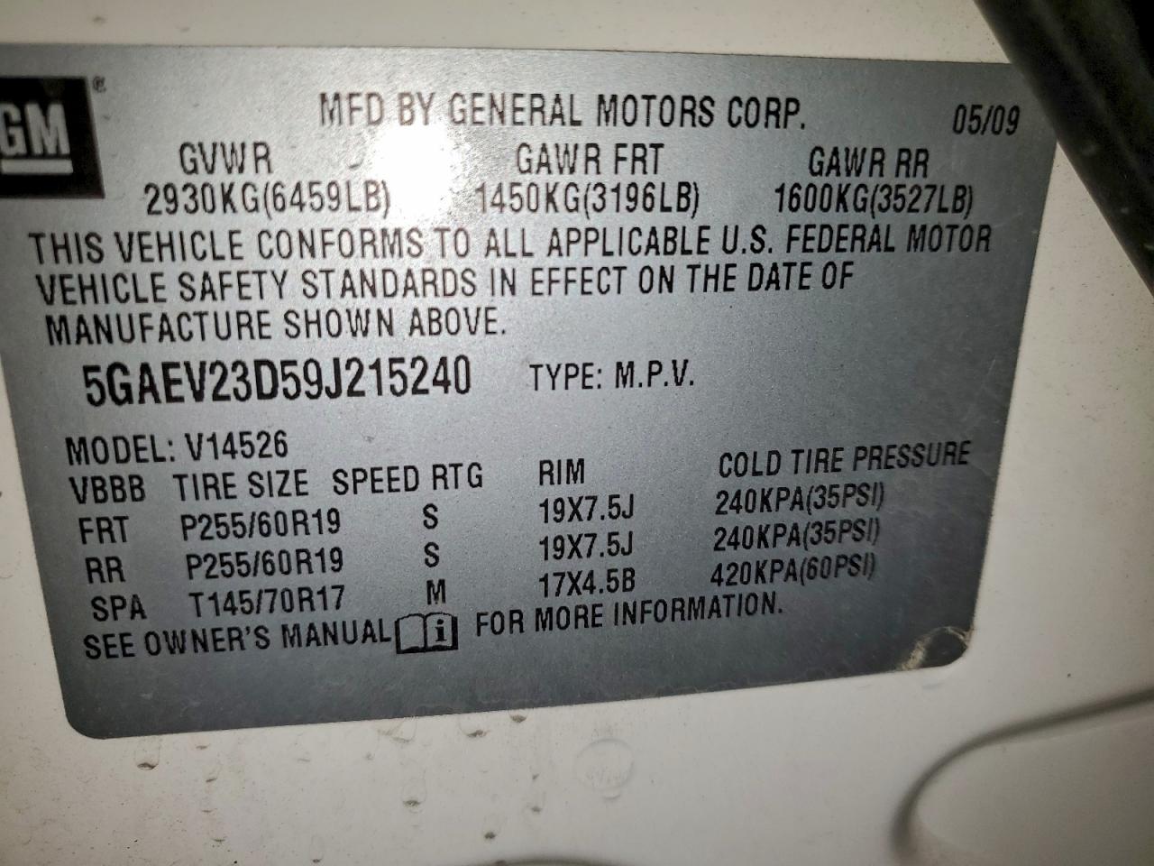 Buick Enclave Cxl Image 9