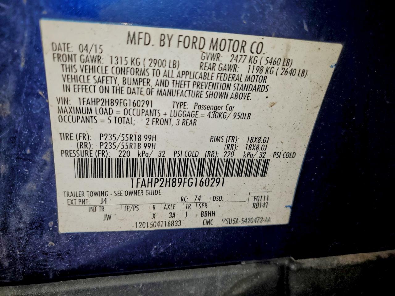 Ford Taurus Sel Image 10